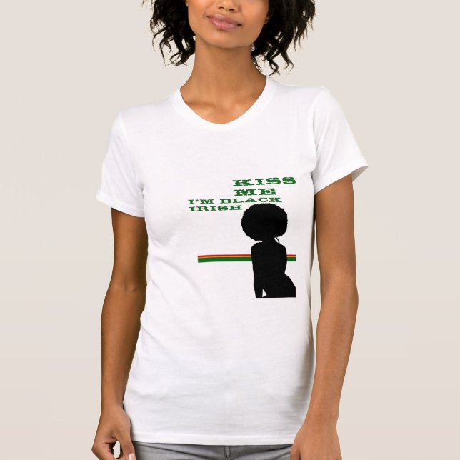 Camiseta Irlandés negro (Anverso)