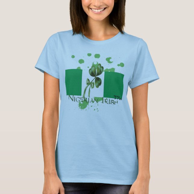 Camiseta Irlandés nigeriano (Anverso)