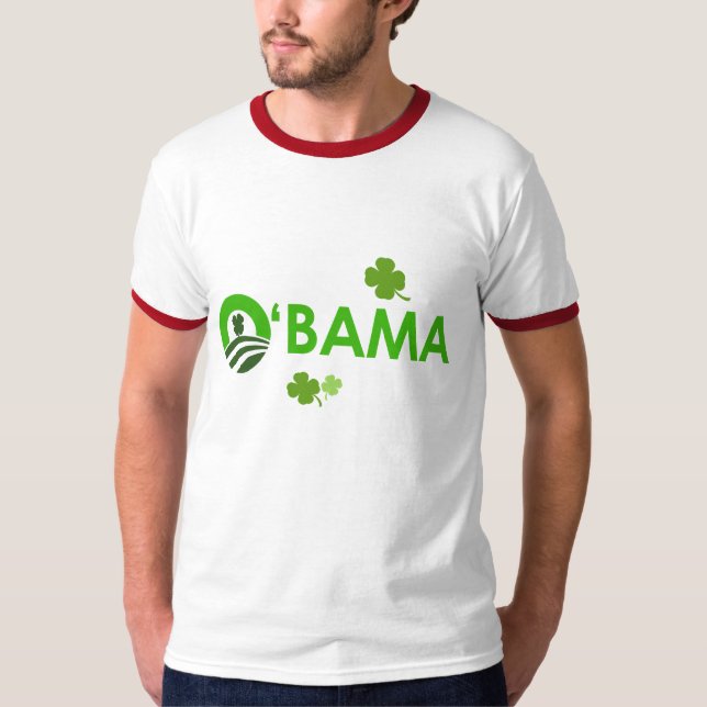Camiseta Irlandés O'Bama (Anverso)