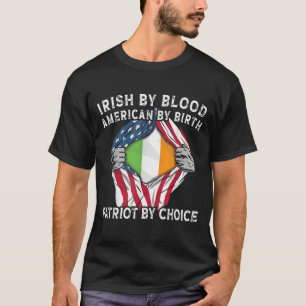 Camiseta Irlandés por Blood American Pa por nacimiento