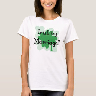 Camiseta irlandés por boda
