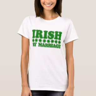 Camiseta Irlandés por matrimonio