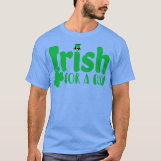 Camiseta Irlandés Por Un Día Sin Patrones