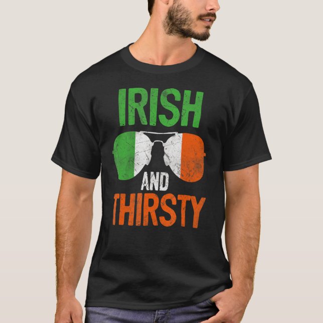 Camiseta Irlandés Pun Irish y la jerga divertida del Día de (Anverso)