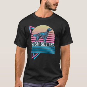 Camiseta Irlandés Setter Retro