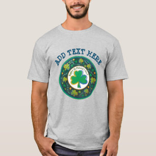 Camiseta Irlandés St Patrick Circle