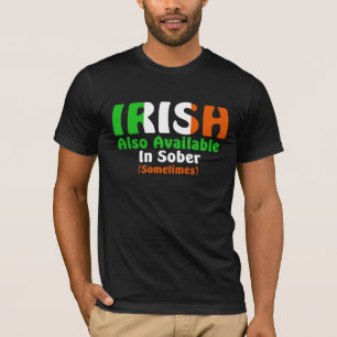 Camiseta Irlandés También Disponible En Sober