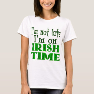 Camiseta Irlandés Time Funny Dice