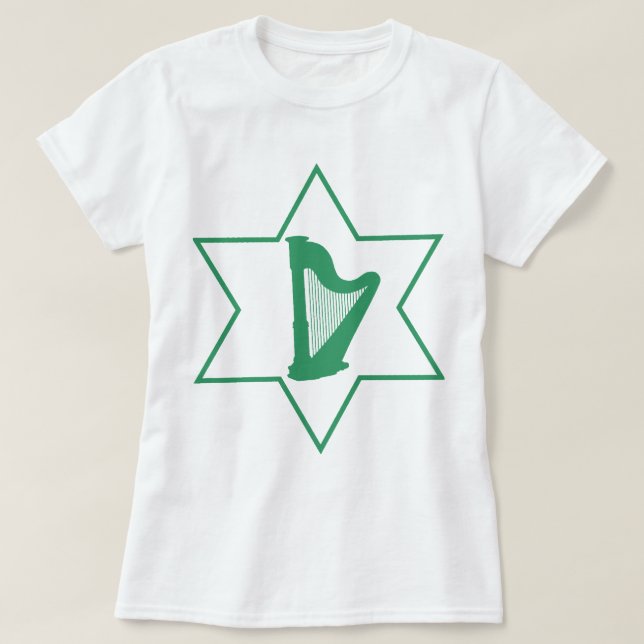 Camiseta Irlandés y judío (Diseño del anverso)
