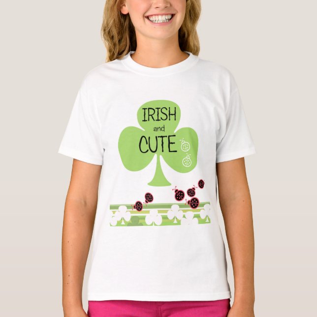 Camiseta Irlandés y lindo té (Anverso)