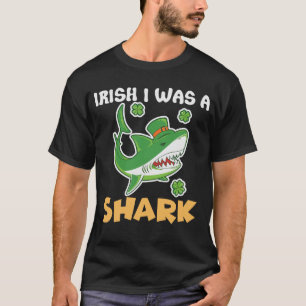Camiseta Irlandés, yo era un tiburón San Patricio