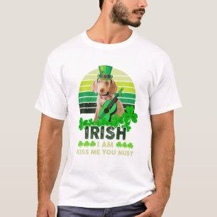 Camiseta Irlandés, yo me beso, debes divertir Ghitar Dachsh