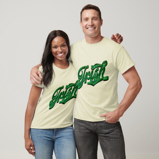 Camiseta irlandesa 3D (Unisexo)