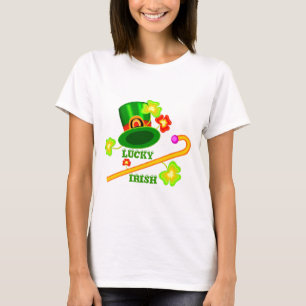 Camiseta irlandesa afortunada