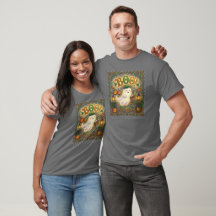 Camiseta Irlandesa de Fantasma de Halloween | Cute