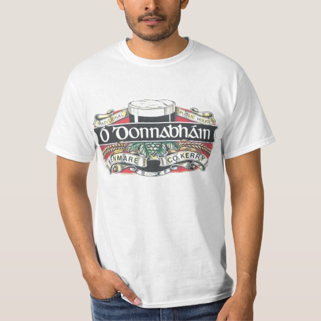 Camiseta irlandesa de la barra de O Donnabhain (Anverso)