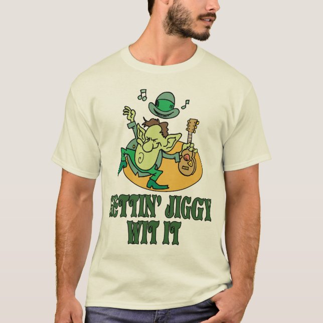Camiseta irlandesa de la plantilla (Anverso)