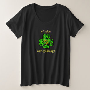 Camiseta irlandesa de O'Brien con tamaño extra