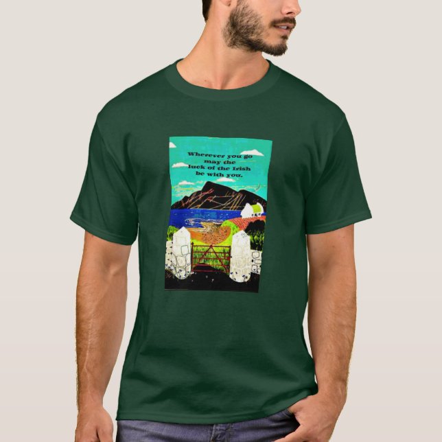 Camiseta irlandesa de San Patricio (Anverso)