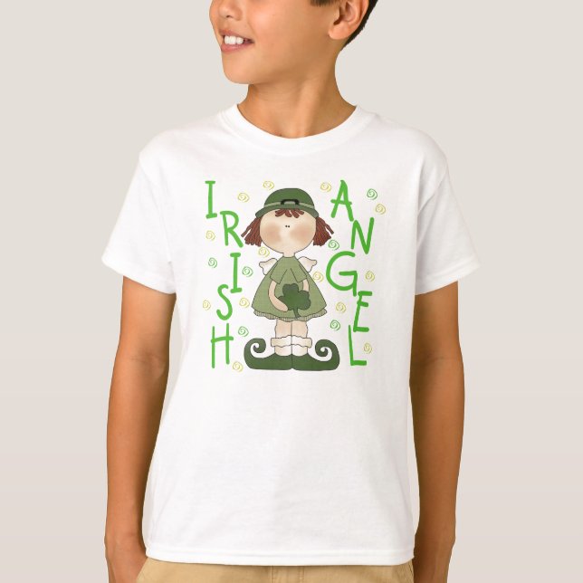 Camiseta irlandesa del ángel (Anverso)