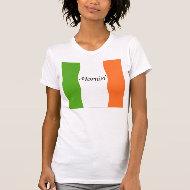 Camiseta irlandesa del buen día (Anverso)