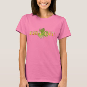 Camiseta irlandesa del chica