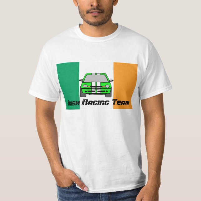 Camiseta irlandesa del equipo de Carreras (Anverso)