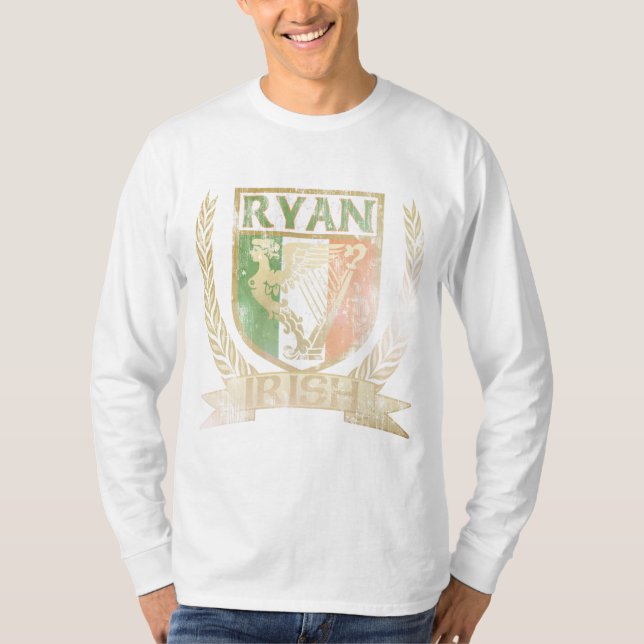 Camiseta irlandesa del escudo de Ryan (Anverso)