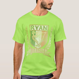 Camiseta irlandesa del escudo de Ryan