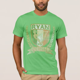Camiseta irlandesa del escudo de Ryan