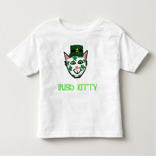 Camiseta irlandesa del gatito