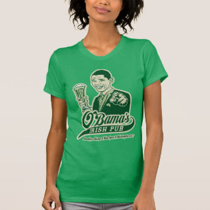 Camiseta irlandesa del Pub de Obama