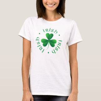 Camiseta irlandesa del trébol