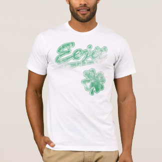 Camiseta irlandesa del trébol de Eejit