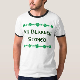 Camiseta irlandesa divertida "Blarney Stoned"