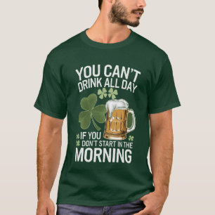Camiseta irlandesa divertida ofensiva para beber