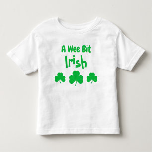 Camiseta irlandesa para niños de Wee Bit