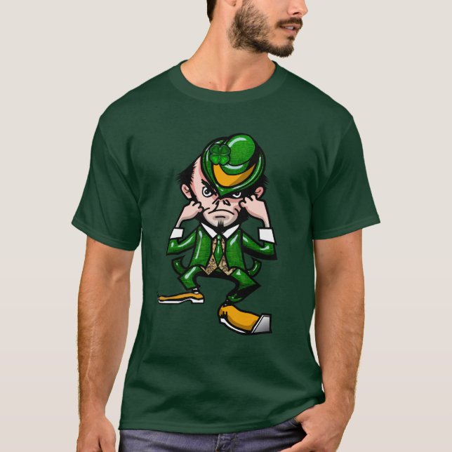 Camiseta irlandesa que lucha (Anverso)