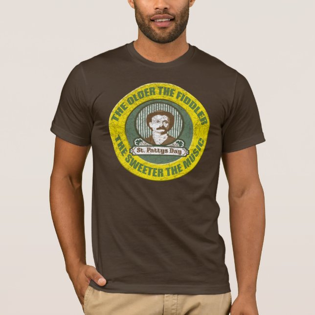 Camiseta irlandesa vieja del Fiddler (Anverso)