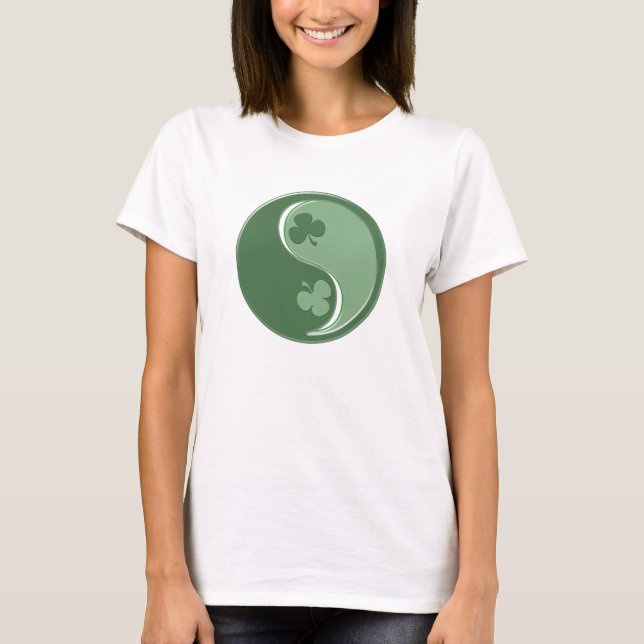 Camiseta irlandesa Yin Yang (Anverso)