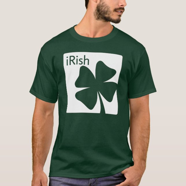 Camiseta irlandeses (blancos) (Anverso)