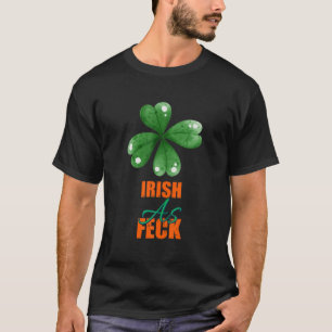 Camiseta Irlandeses como curiosa cita sarcástica del Día de
