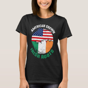 Camiseta Irlandeses cultivados norteamericanos roban bander