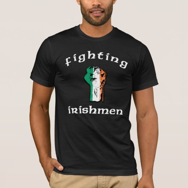 Camiseta irlandeses luchadores (Anverso)