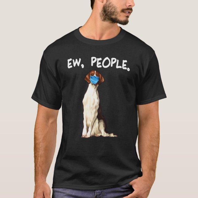 Camiseta Irlandeses, Rojos Y Blancos, Ew People Dog Usando  (Anverso)