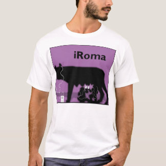 Camiseta iRoma (púrpura)