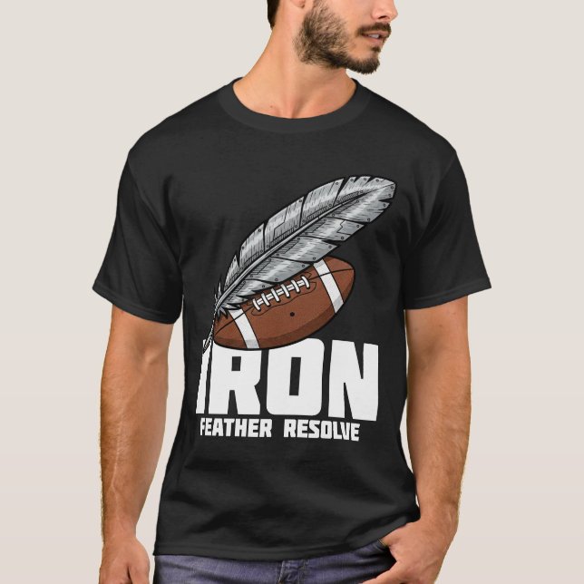 CAMISETA IRON FEATHER RESOLVE - PHILADELPHIA FOOTBALL (Anverso)