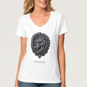 Camiseta Iron Implacable Resistencia Dura Mentalidad de G