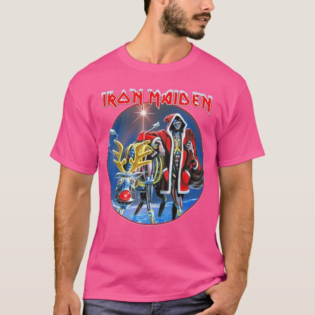 Camiseta Iron Maiden SIT Xmas girl (Anverso)