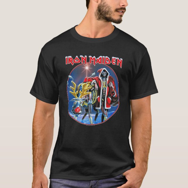 Camiseta Iron Maiden SIT Xmas Swea (Anverso)